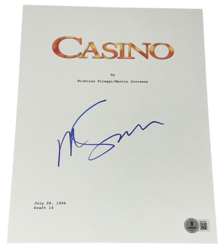 Martin scorsese autografo - scorsese,