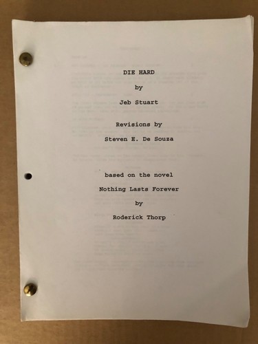 Die hard 1988 sceneggiatura - die,