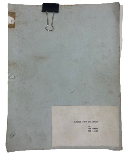 Manoscritto sceneggiatura