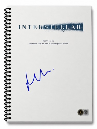Autografo firmato matt damon - matt,