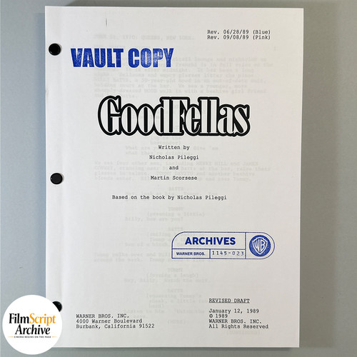 Goodfellas sceneggiatura film