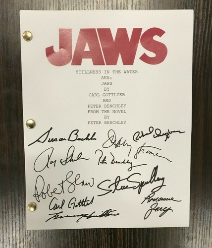 Sceneggiatura film jaws - film,