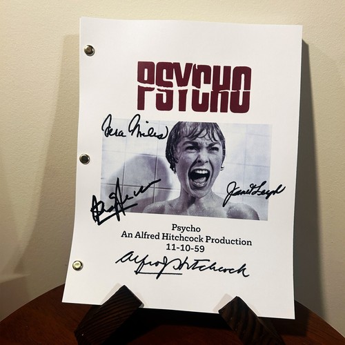 Sceneggiatura autografata
