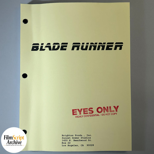 Blade runner sceneggiatura - blade,