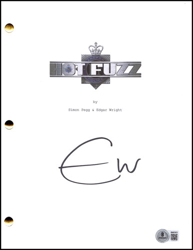Autografo firmato edgar wright - edgar,