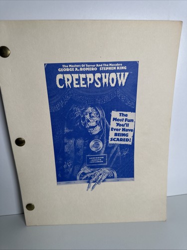 Creepshow originale prima