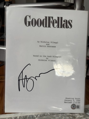 Martin scorsese autografo - martin,
