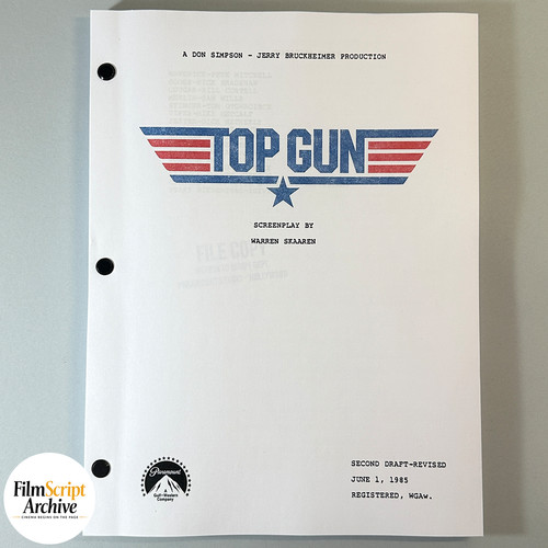 Sceneggiatura top gun 1986 tom - sceneggiatura,