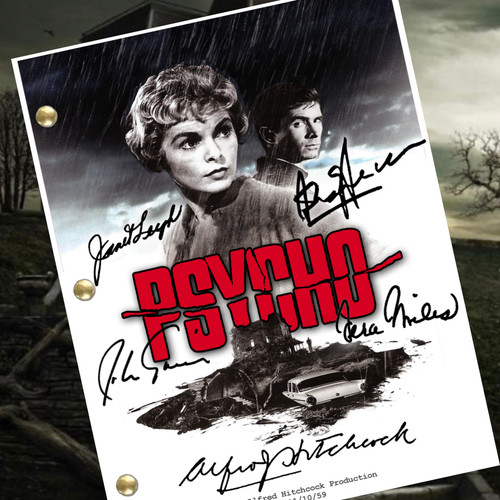 Film psycho autografato - film,
