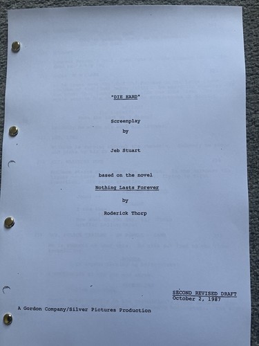 Die hard film script - hard,