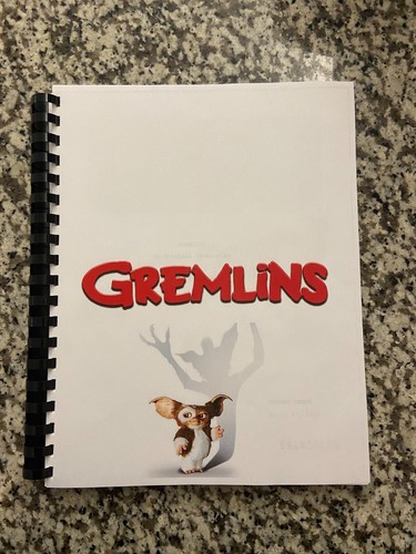 Gremlins sceneggiatura film