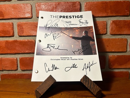 The prestige cast autografato - prestige,