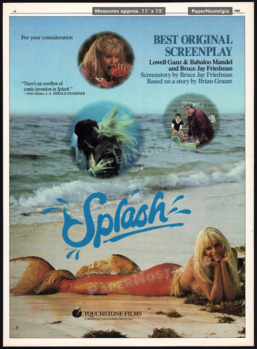Splash originale 1985 - -, trade