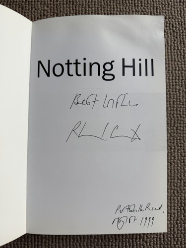 Richard curtis singed notting - singed,