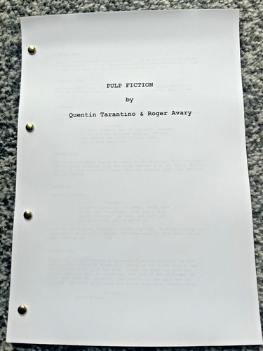 Pulp fiction film screenplay - film, /