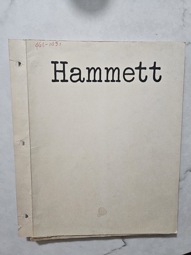 Hammett sceneggiatura ross - -,